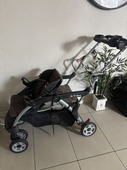 Stroller Carriola Doble Sit And Stand