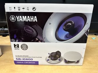 BRAND NEW- AUTHORIZED DEALER!!! Yamaha NS-IC600 6.5” In-Ceiling Speakers (PAIR)