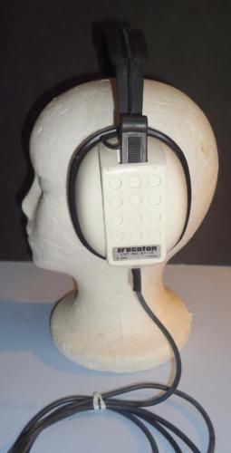 Vintage Recoton ST-10 Wired 8 OHM Stereo Headphones