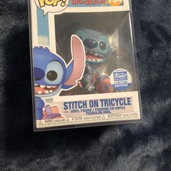 Stitch On Tricycle 