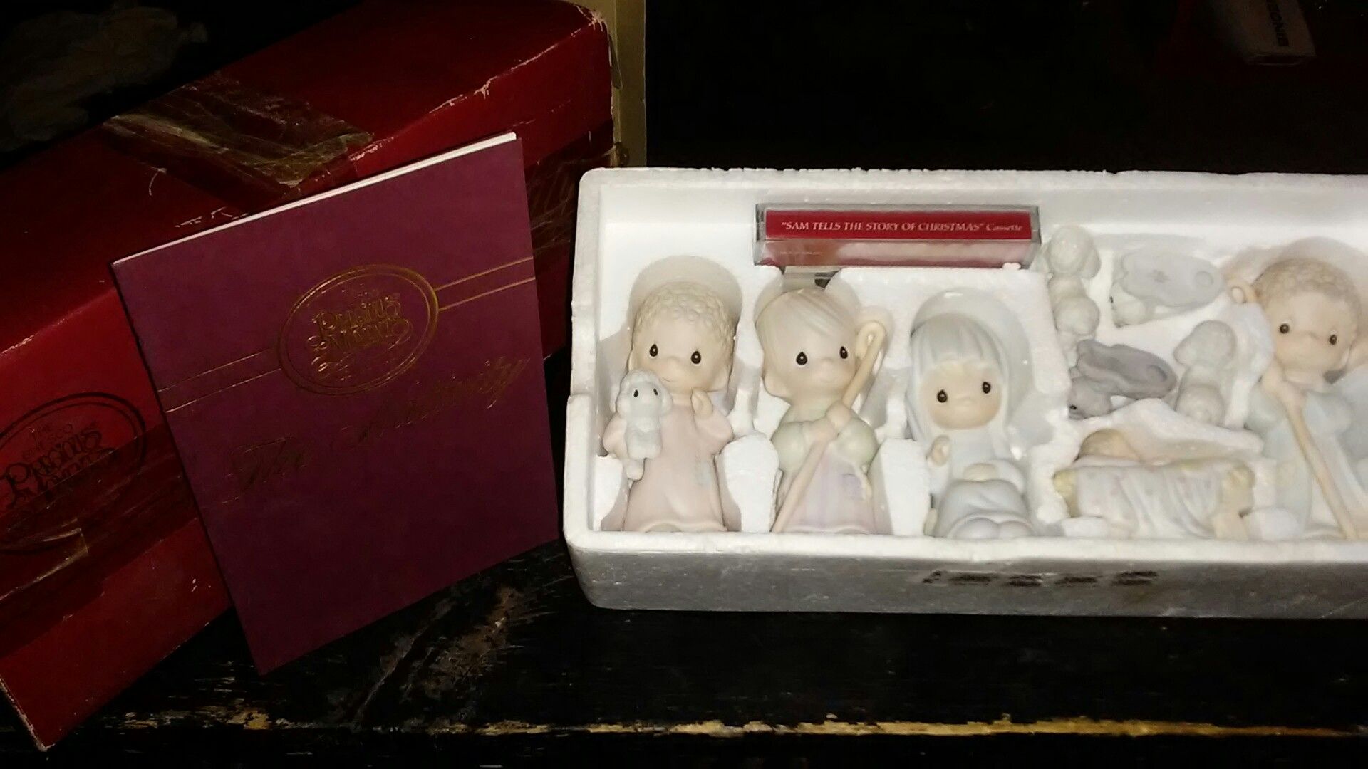 Precious moments nativity set