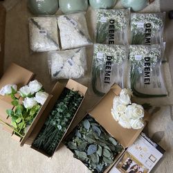 Wedding Floral Bundle With Extra Photo Booth Props