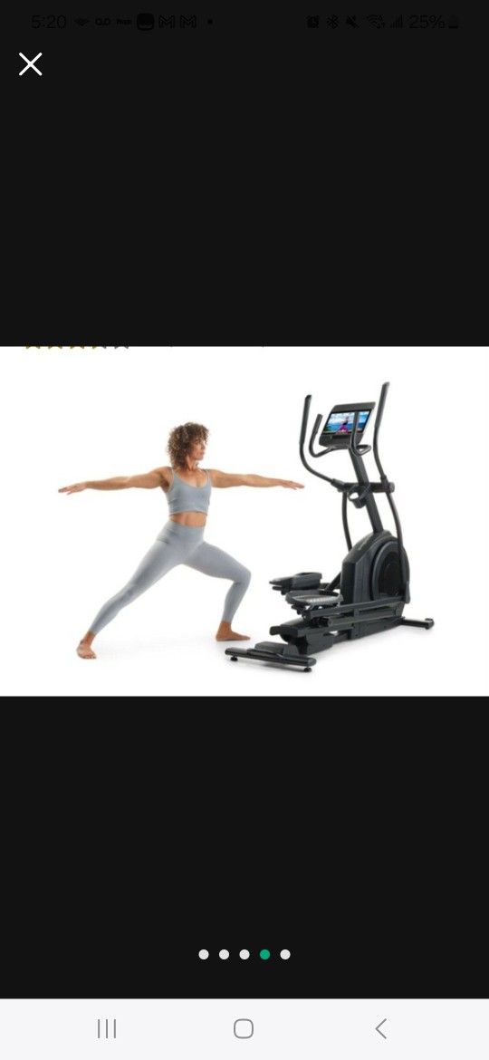 Never Used New Elliptical Nordictrack Airglide