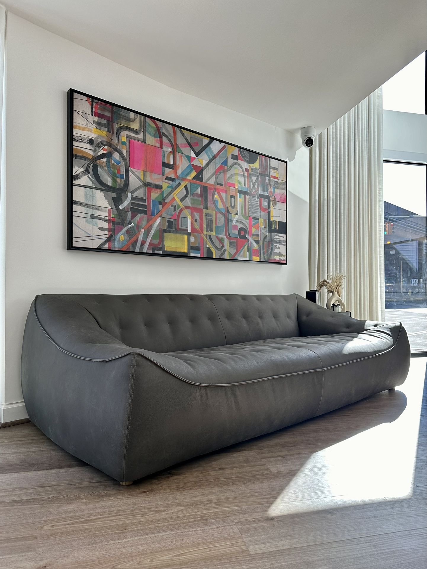 Arhaus Furniture - Rawley Leather Sofa