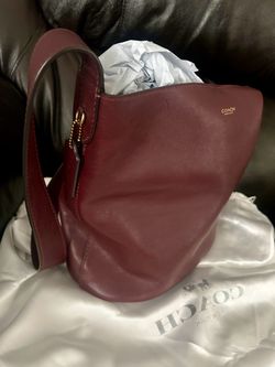 Burgundy Coach Bag