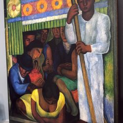 The Flowered Canoe: Diego Rivera