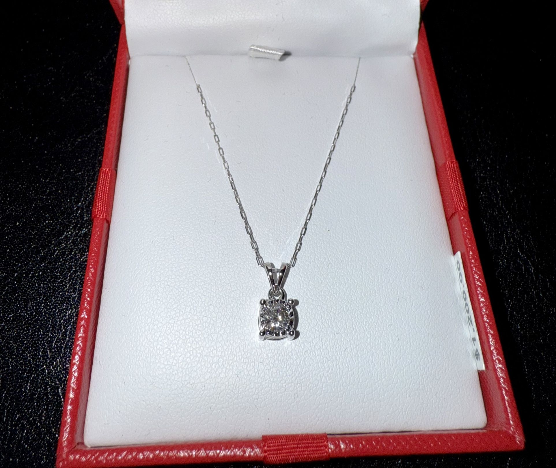 Diamond Stud Necklace