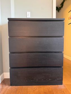 Black dresser