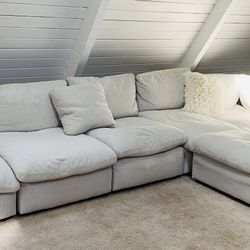 Ashley Sectional Sofa With Ottoman ( 7 Pieces)