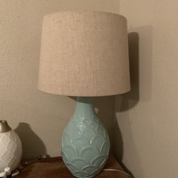 Teal Lamp