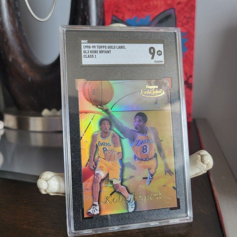 1998 Topps Gold Label Class 1 Kobe Bryant #GL3 SGC 9 MINT
