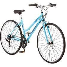 Roadmaster 700c Woman’s Hybrid Bicycle, Light Blue