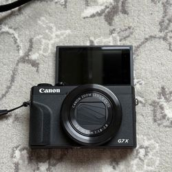 Canon G7x Mark iii Camera