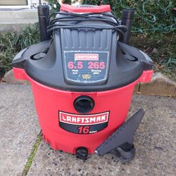 Craftsman 6.5 16 Gallon Wet Dry Vac