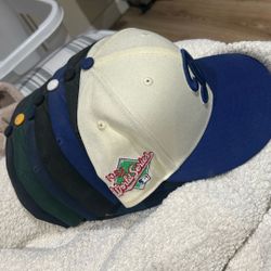ALL THESE HATS size 7
