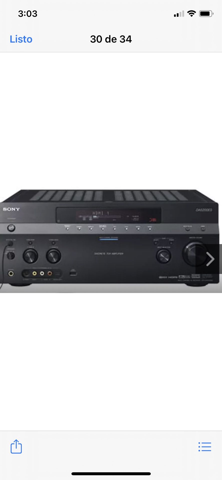 Sony STR-DA5200ES Audio Receiver