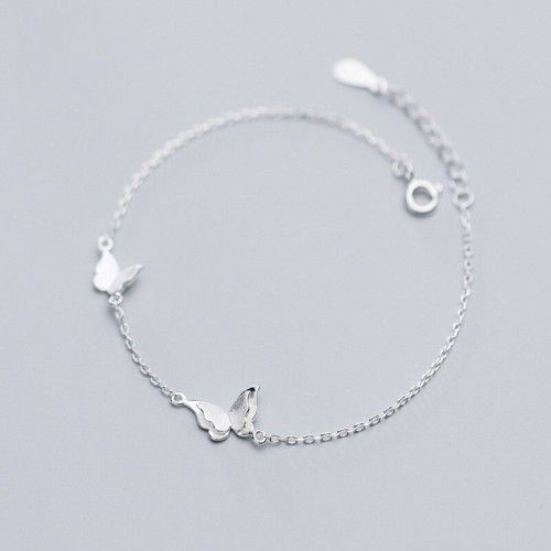 NEW 925 Sterling Silver Butterfly Bracelet