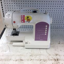 Sewing.  A nine. Singer