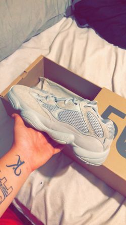 Size 11 yeezy salt 500