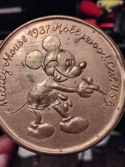 Disney belt buckle