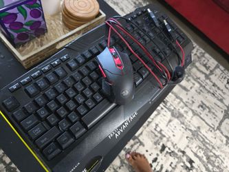 Red Dragon Gaming Keyboard and Mouse (Light up)