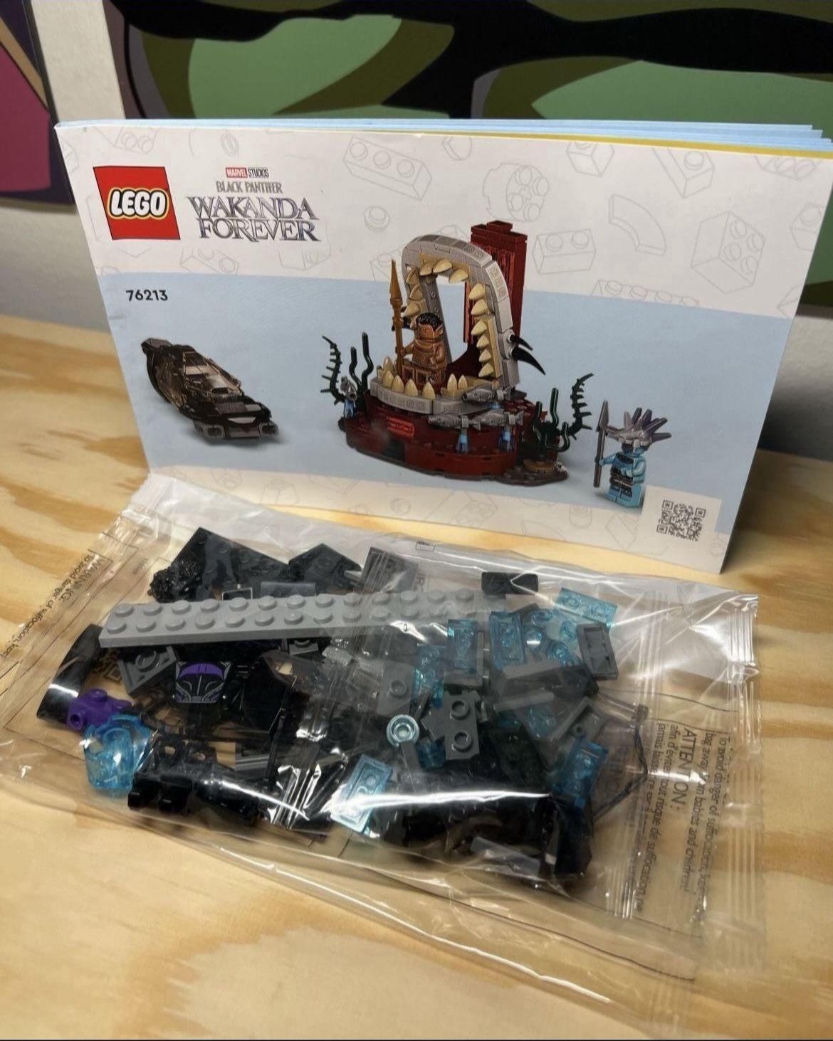 Lego Marvel Black Panther 76213 INCOMPLETE