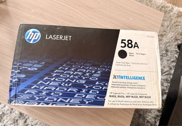 $90 HP 58A Black Toner Cartridge