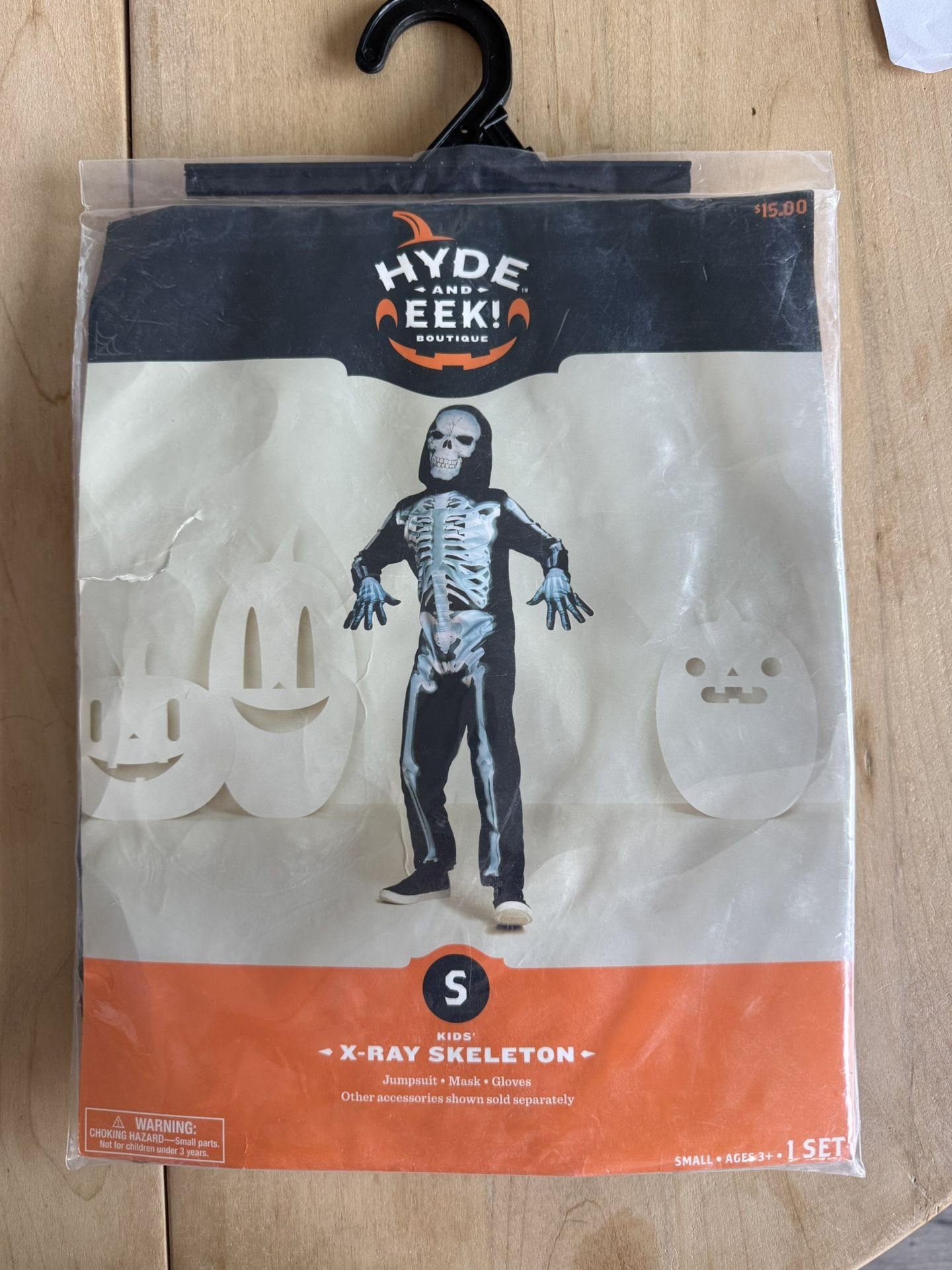 X Ray Skeleton Costume Kids 