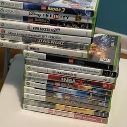 Lot Of 17 Xbox 360 Games 