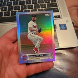 Logan Allen Baseball Card
