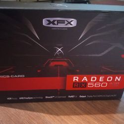 XFX Radeon RX 560 4GB Brand New