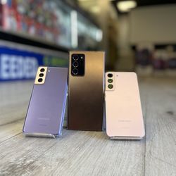 Samsung Galaxy S21, S22 & Note 20 Ultra Available 