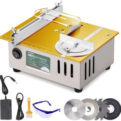 Huanyu Mini Table Saw 7-Speed Adjustable (DIY/Crafts)