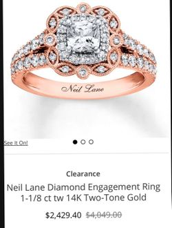 Neil lane clearance deals