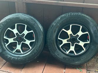 SET OF 2 ( 2018 - 2026 ) 17 “ Jeep Wrangler Rubicon