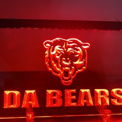 Chicago Bears LED Sign (8”x12”)