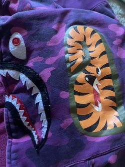 Purple Authentic Bape Jacket