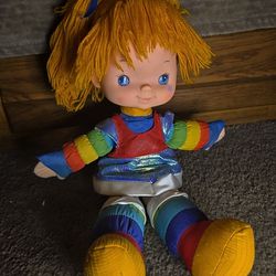 Vintage 1983 Rainbow Brite LARGE 18" Doll Plush Hallmark Mattel Toy