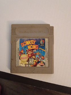 Donkey Kong for Nintendo game boy