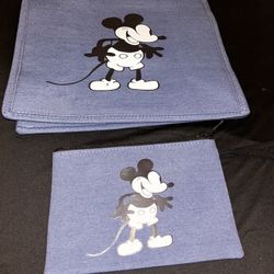 Mickey bag And Makeup Bag