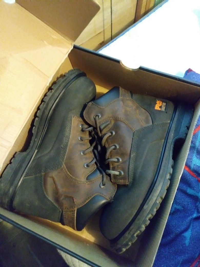 Timberland Pro working boots steel toe !