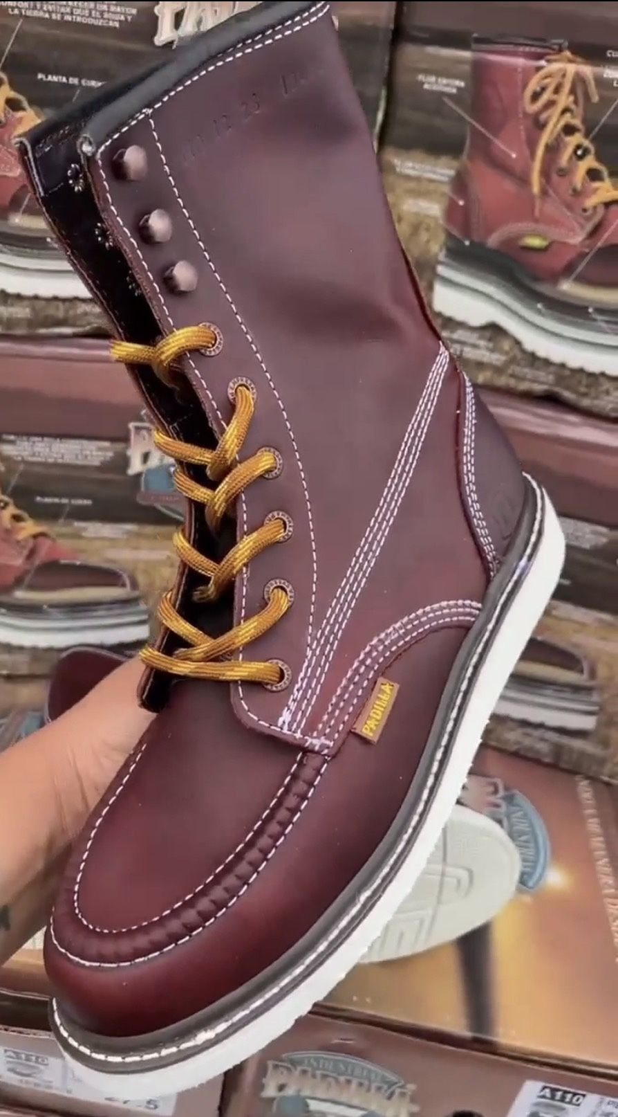 Padilla Work Boot Size 8 Bota De Trabajo 8