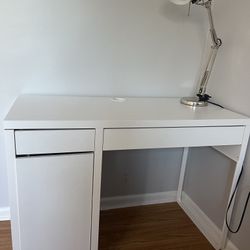 Ikea- White Work Desk