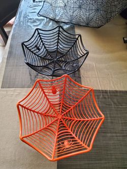 Halloween candy trays