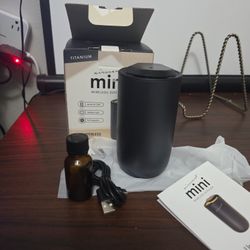 The AirScent Mini Waterless Diffuser for Aromatherapy Oils - Titanium