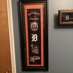 Detroit Tigers Patch Display 