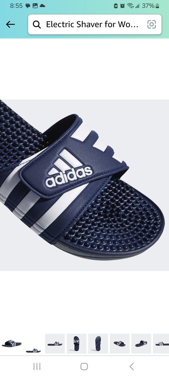 Adidas Unisex Slides $15 Size 12 Men 13 Women