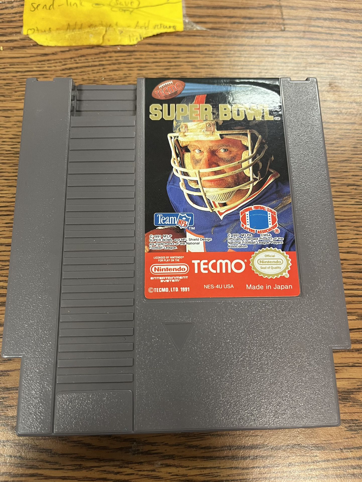 Tecmo Super Bowl Nintendo NES 