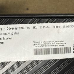 Samsung - Odyssey G30D 24 Model: LS24DO302E