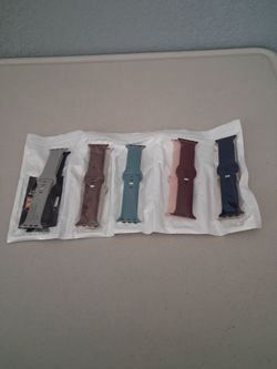 Silicon sport bands for  apple watch